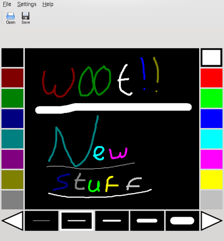 KidDraw (Current KDE version) - Palette 2